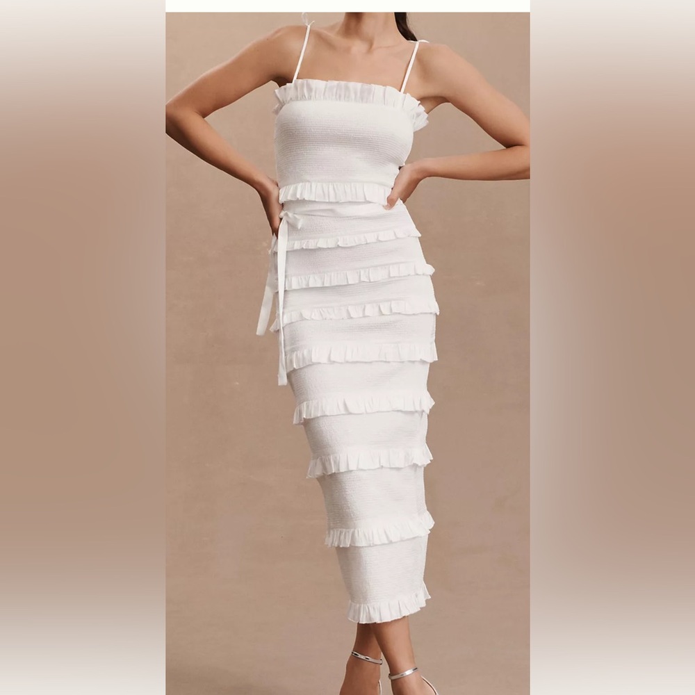 V Chapman White Lily Dress NWT Size 6